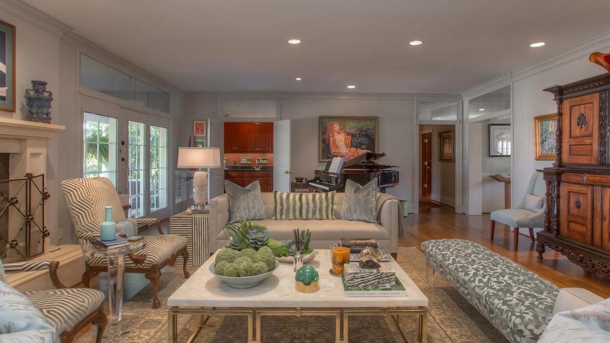 The home at 6158 Indian Creek is a 2.25 acre estate.