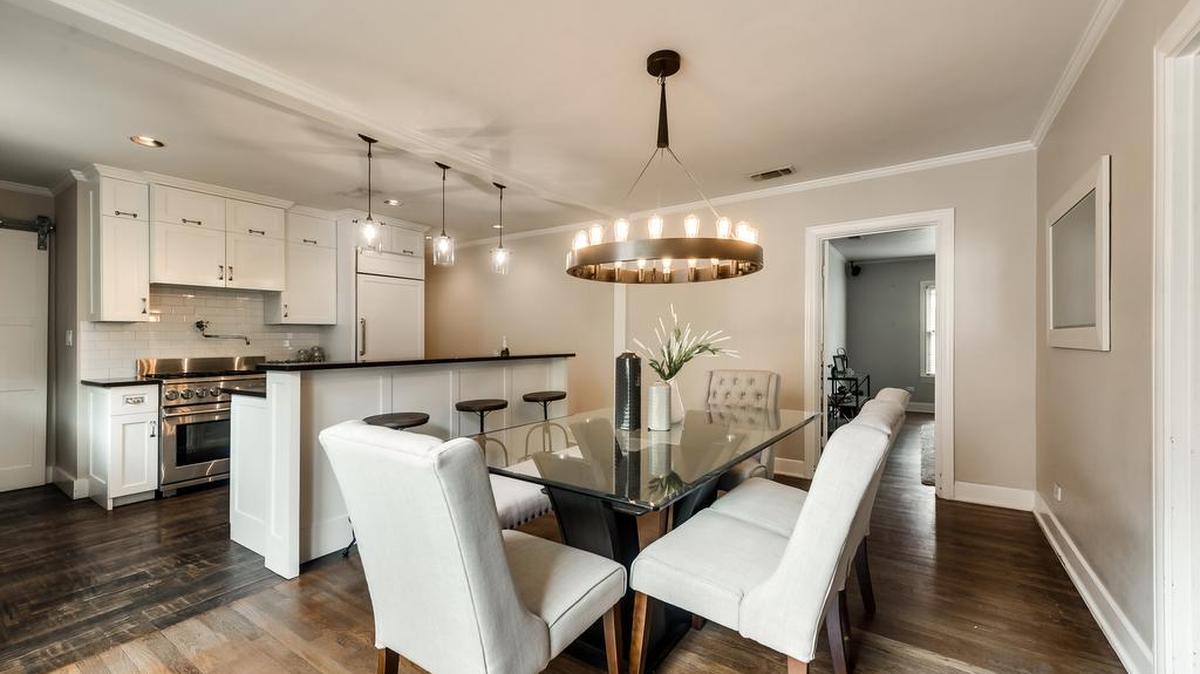 The home at 2563 Stadium Drive is located just steps from the TCU campus.