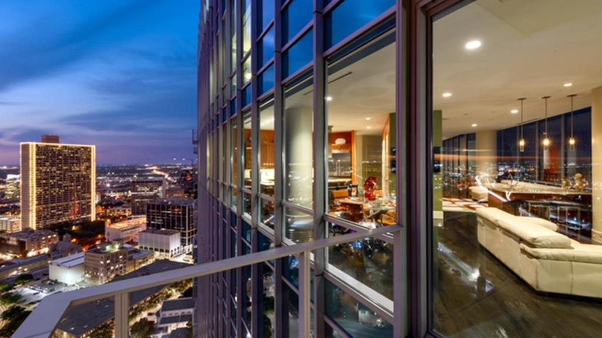 The home at 1301 Throckmorton Street #3203, in the Omni Residences in downtown Fort Worth, is represented by Allison Hayden and priced $2,950,000.