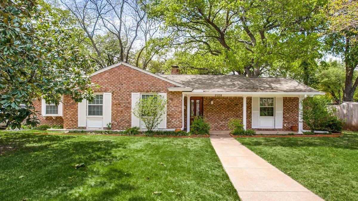 The Ranch style home at 2028 Woodhaven Drive is priced $235,000.