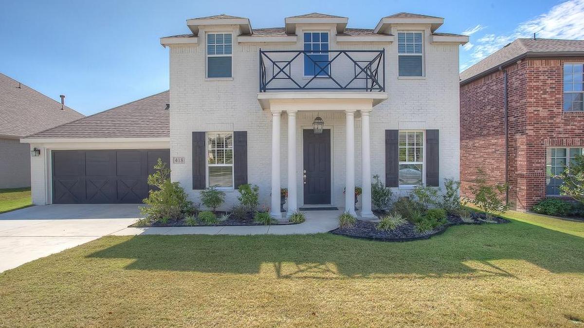 The home at 418 Prairie Run is priced $425,000.