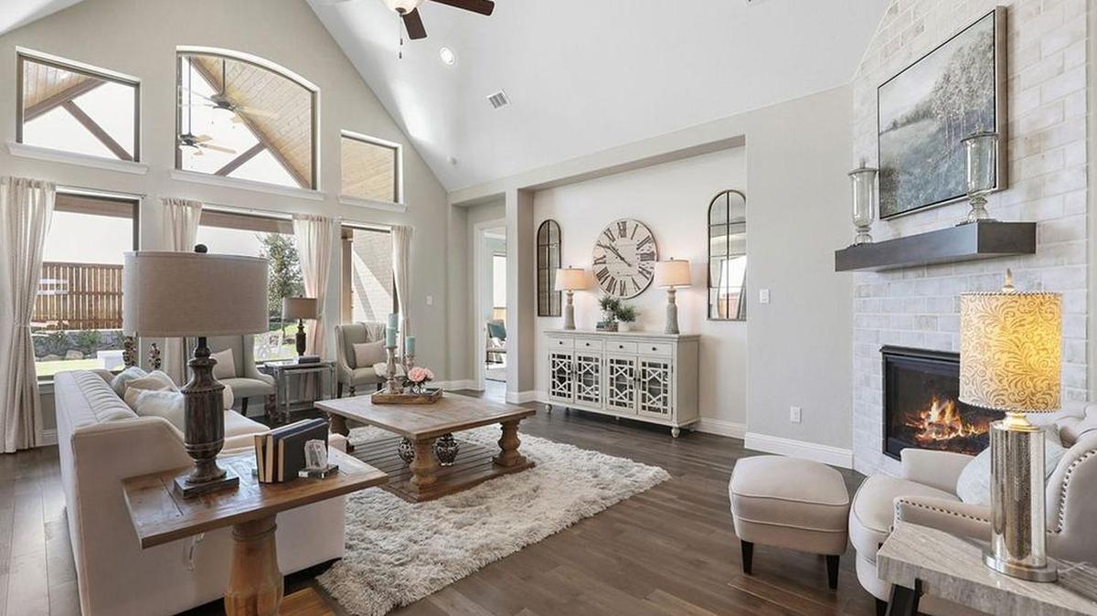 Special pricing offered on new homes in Wellington, a master-planned community in North Fort Worth priced from the $270s.
