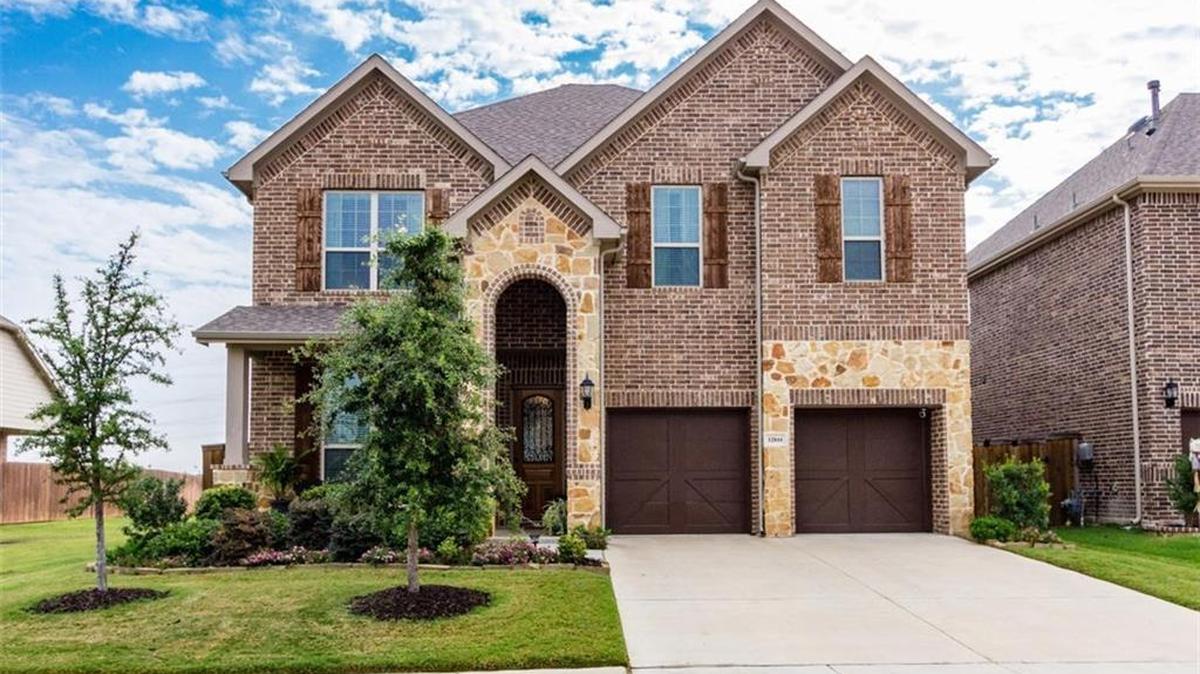 The home at 12844 Steadman Farms Drive is priced $400,000.