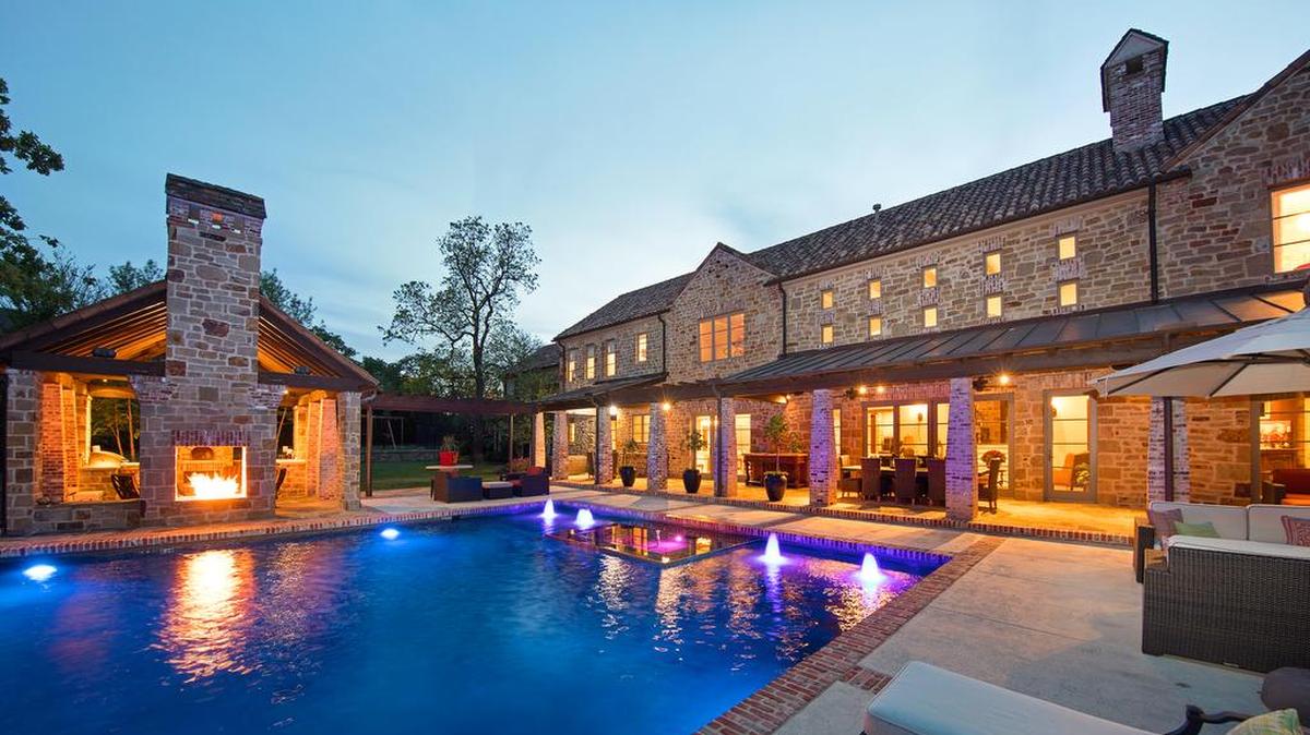 The home at 1119 Post Oak Place is priced $3,595,000.