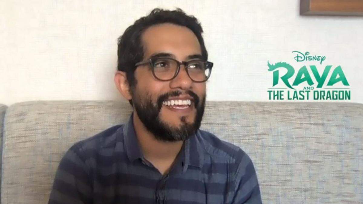 El director mexicano Carlos López Estrada habló durante su entrevista con La Estrella sobre su más reciente película, “Raya y el último dragón”.