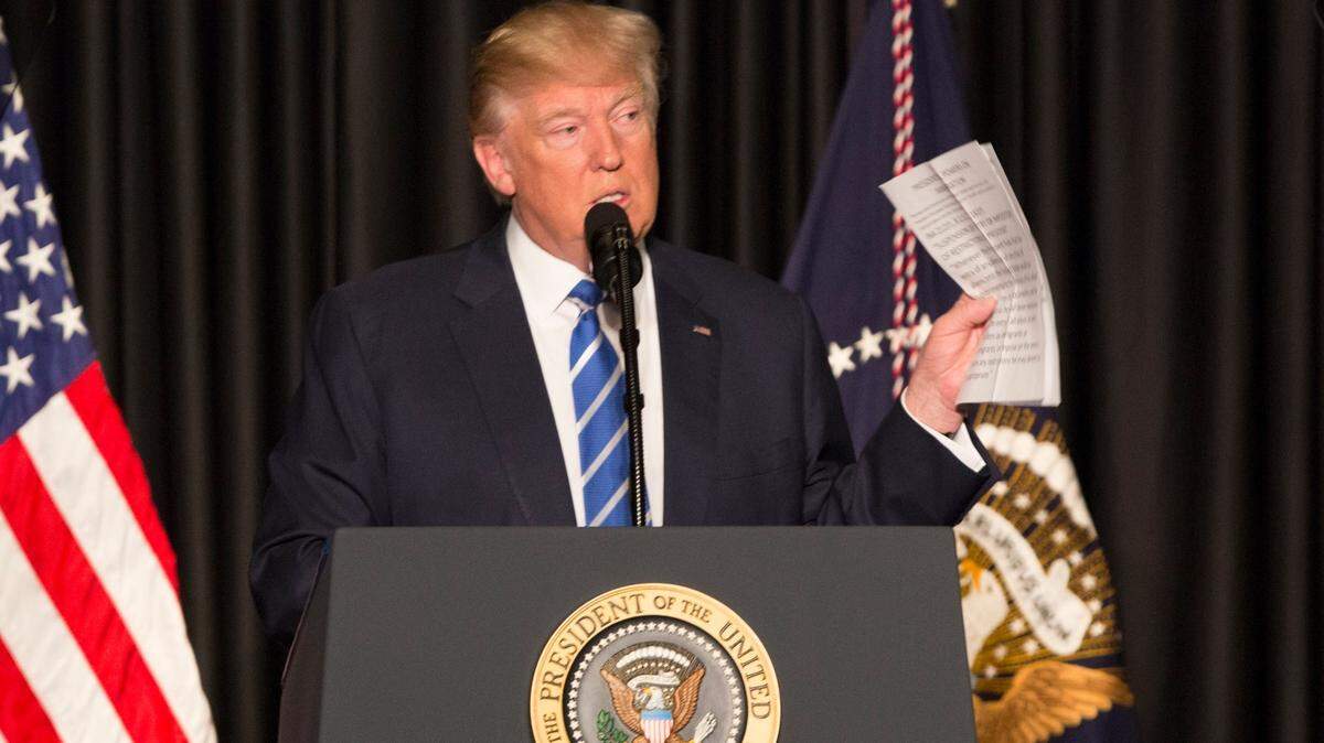 El presidente Donald Trump tuvo una agresiva agenda contra la migración durante su gobierno.