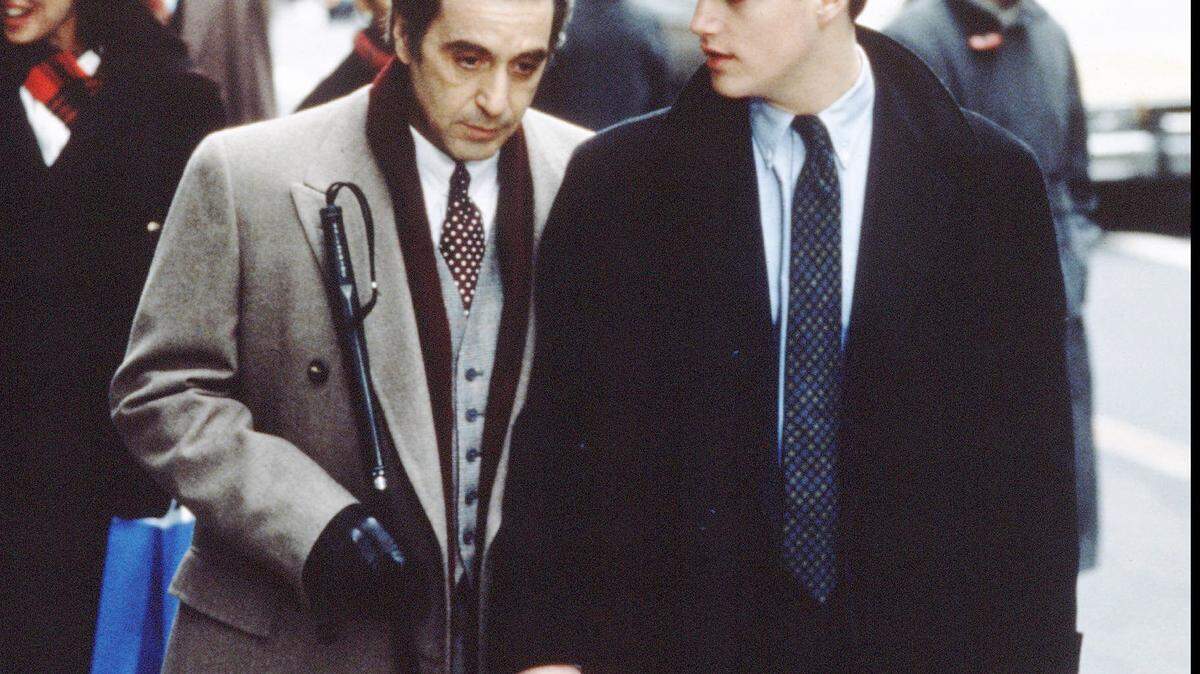 Los actores Al Pacino y Chris O’Donnell en una escena de la cinta ‘Scent of a Woman’. Pacino ganó el premio Óscar a la mejor actuación en esta película.