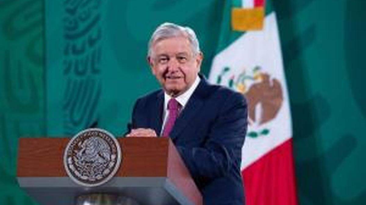 El presidente de México Andrés Manuel López Obrador tardó en reconocer el triunfo de Joe Biden.