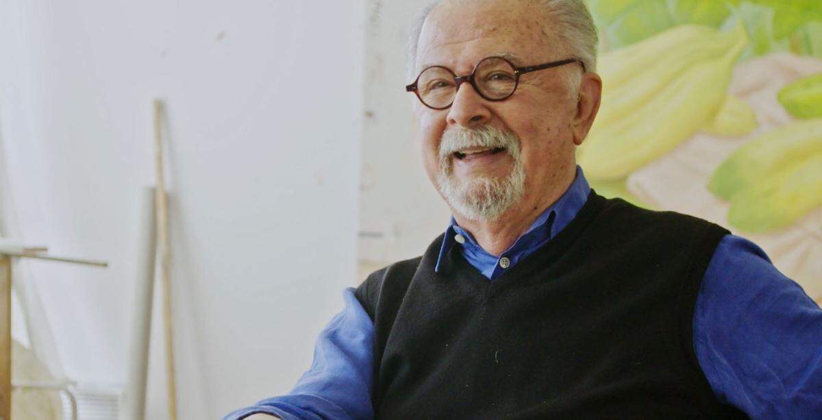 El pintor colombiano Fernando Botero, en el documental que lleva su apellido.