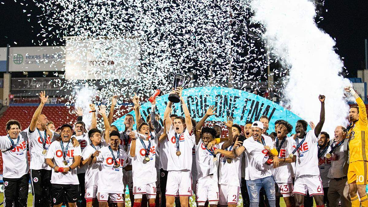 North Texas SC, escuadra afiliada al FC Dallas, conquistó el campeonato de la League One de la United Soccer League.