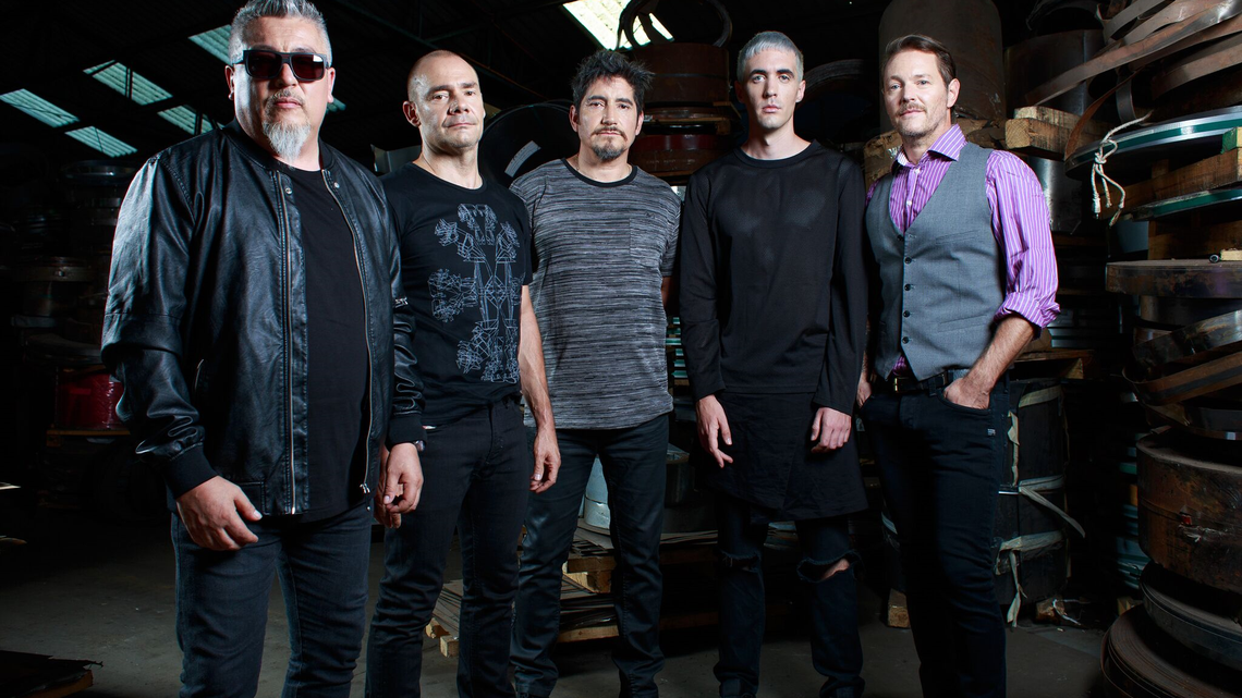 De Izq. a Der., DIACERO está integrado por Mauricio Clavería, Rodrigo Aboítiz, Luciano Rojas, Ignacio Redard y Pedro Frugone.