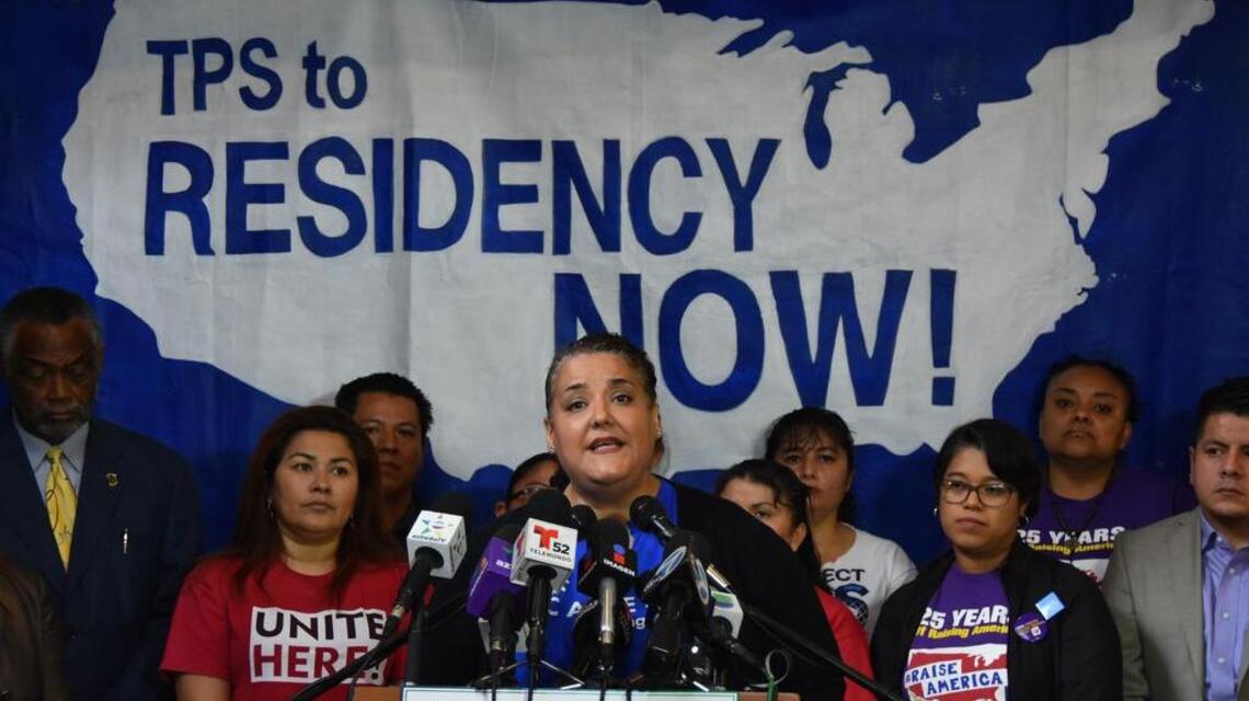 Centroamericanos con TPS darán la batalla para permanecer en el país