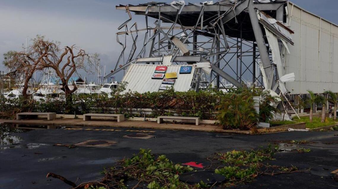 Los puertorriqueños se encuentran en un país totalmente devastado