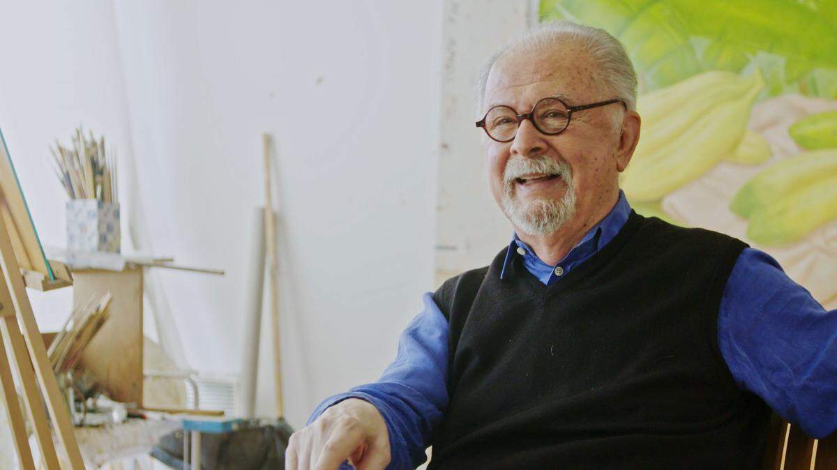 El renombrado pintor colombiano Fernando Botero.