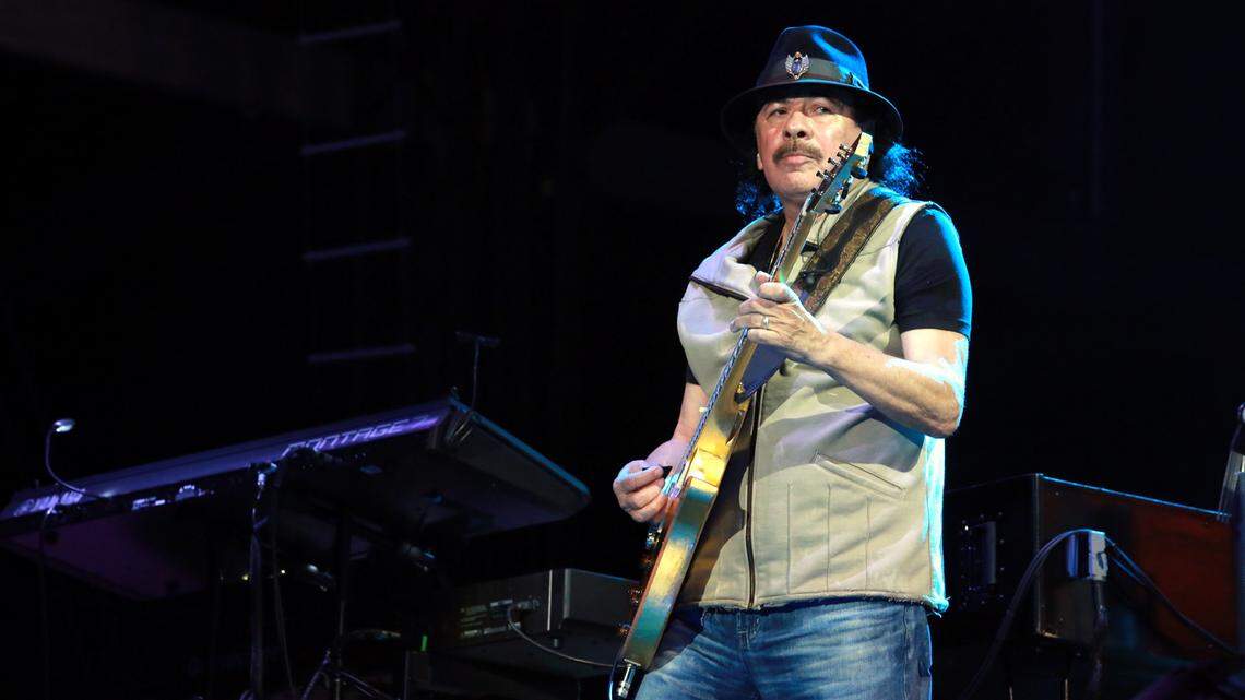 El guitarrista Santana viene al Metroplex en julio.