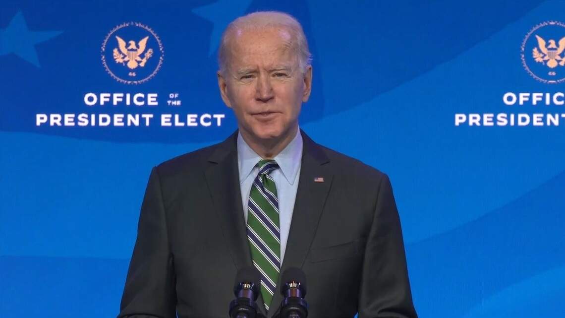 Biden prepara un discurso de investidura ‘optimista’ en un EE.UU. en crisis