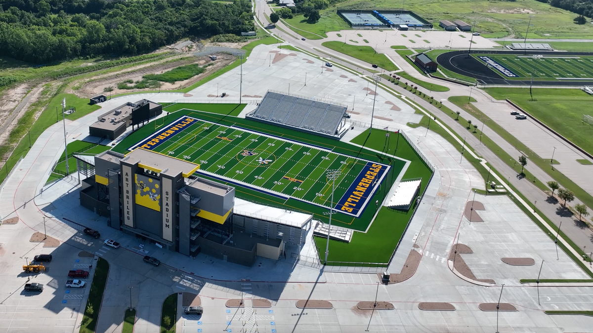 Stephenville is set to play its first game at Art Briles Stadium on Sept. 9.