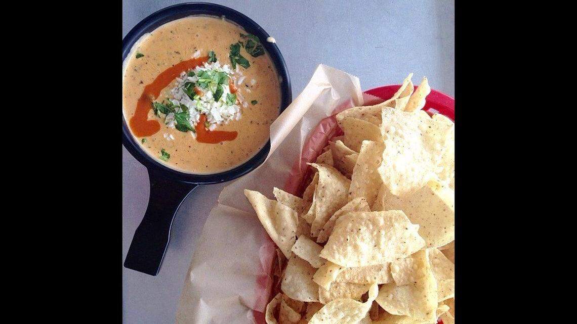 Torchy’s Tacos will offer its popular green-chile queso (and some tacos as well) at the NFL Draft Experience’s food court at AT&T Stadium.