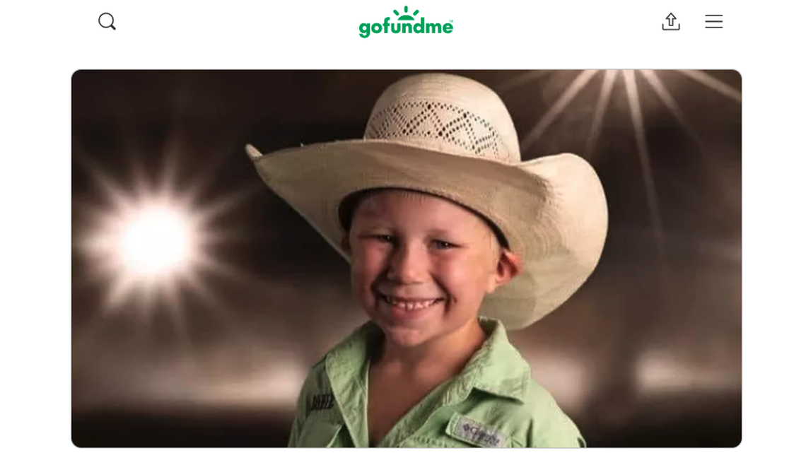 Bodie Boring, a 6-year-old boy from Franklin, Texas, survived being run over by a bulldozer, his mom said.