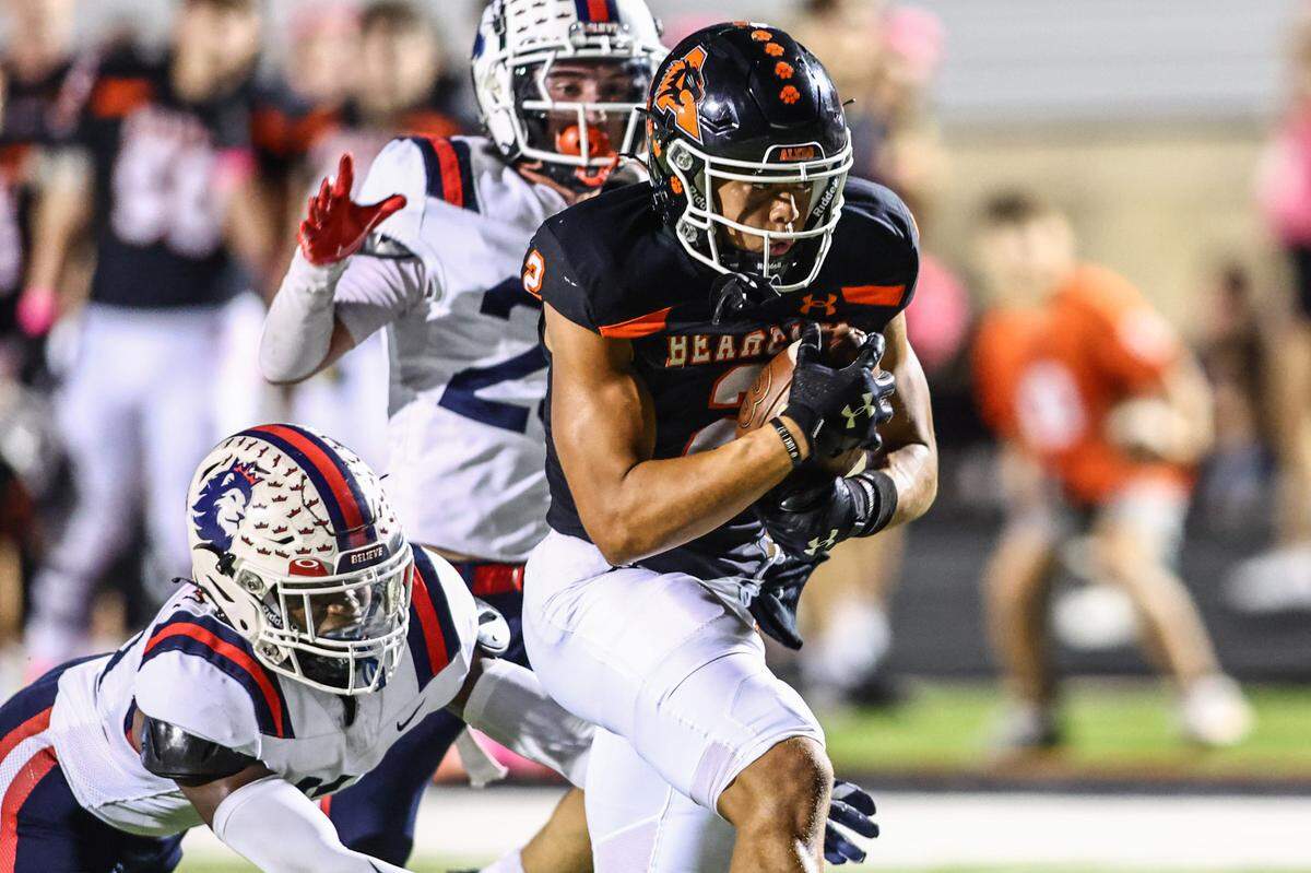 Aledo’s Kaydon Finley Jr. is the Star-Telegram’s No. 3 WR to watch.