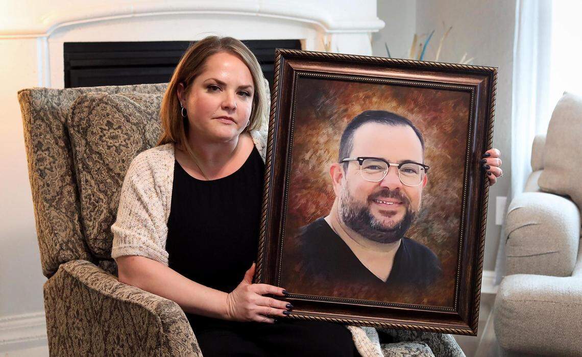 Jane Watson’s husband, Aaron, was one of the six people killed during the 133-car pileup on Interstate 35W in 2021. “That was hands down the worst day of my life,’ she said. She and her two children, Cameron and Westen, remember Aaron as a joyful person who loved his family, the outdoors, cooking and serving others.