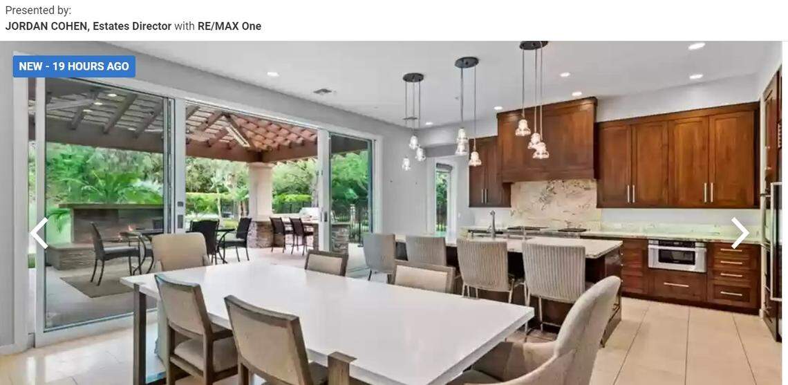 Kitchen and dining area