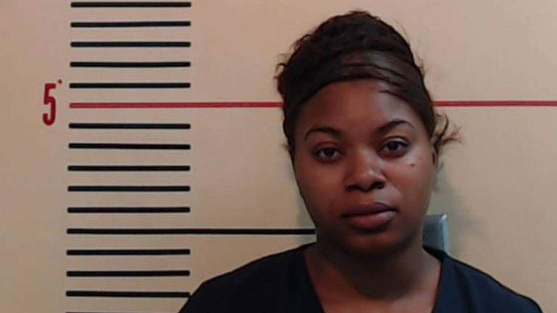 Mycah Keyona Wade was charged with theft July 17. Authorities said she stole a dog from a family’s yard while delivering packages for Amazon in Weatherford.