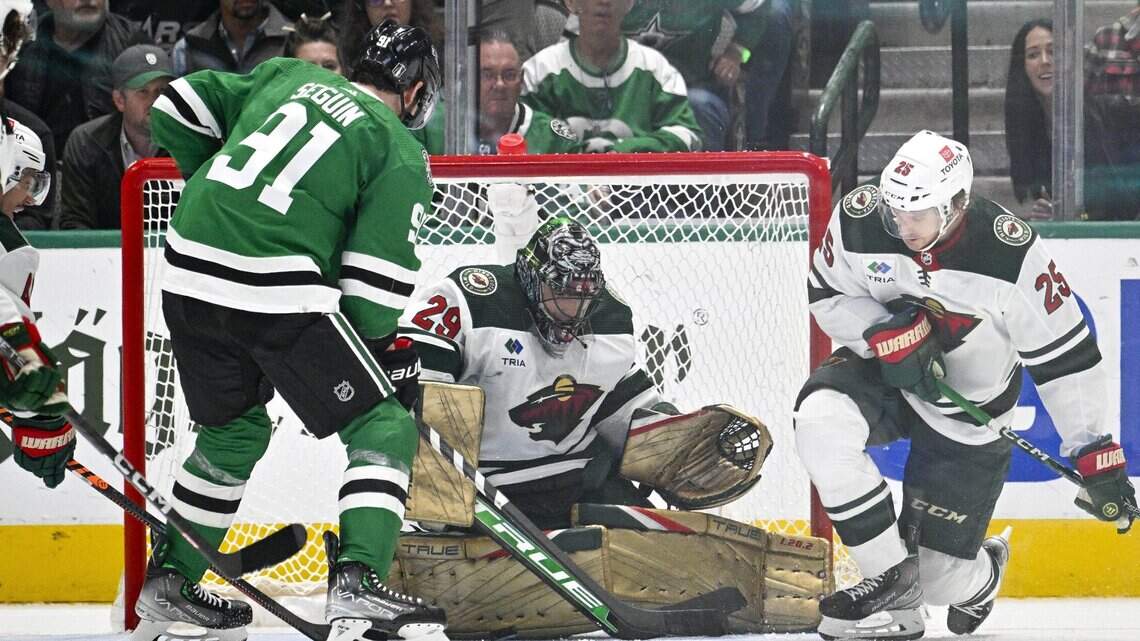 Dallas Stars capitalize on Minnesota Wild’s bewildering goalie switch for Game 2 win