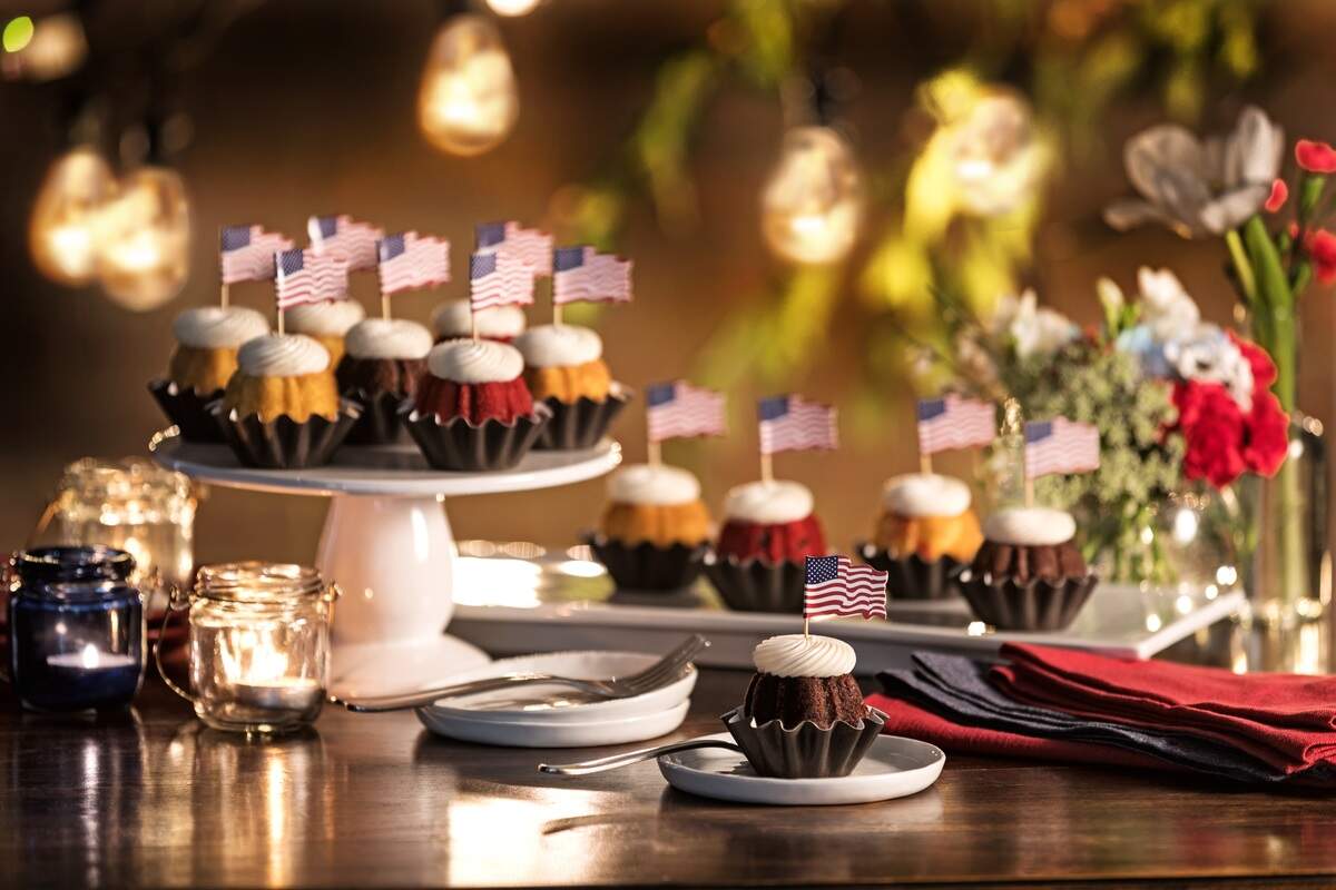 In honor of America’s 250th birthday, Nothing Bundt Cakes is offering 250 bonus points for Bundtastic Rewards members who order between July 3 and July 5.