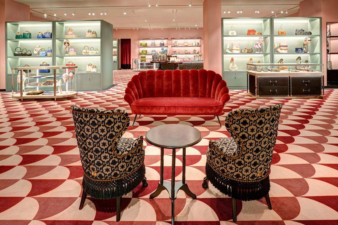 Gucci’s new Fort Worth location opened on October 14 in Clearfork.