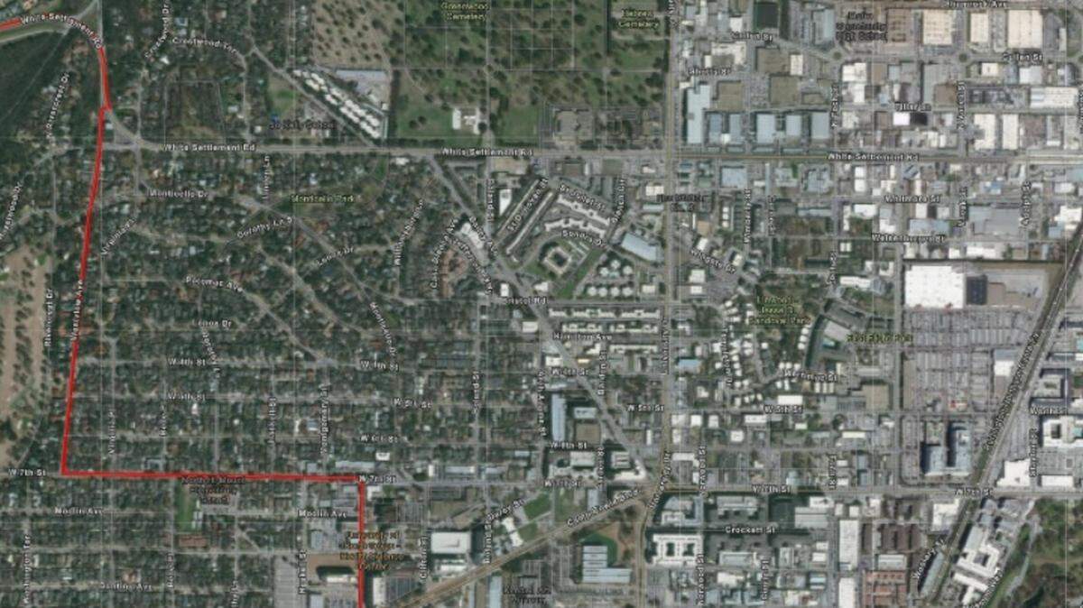 The West Seventh Street corridor is home to 12,594 people.