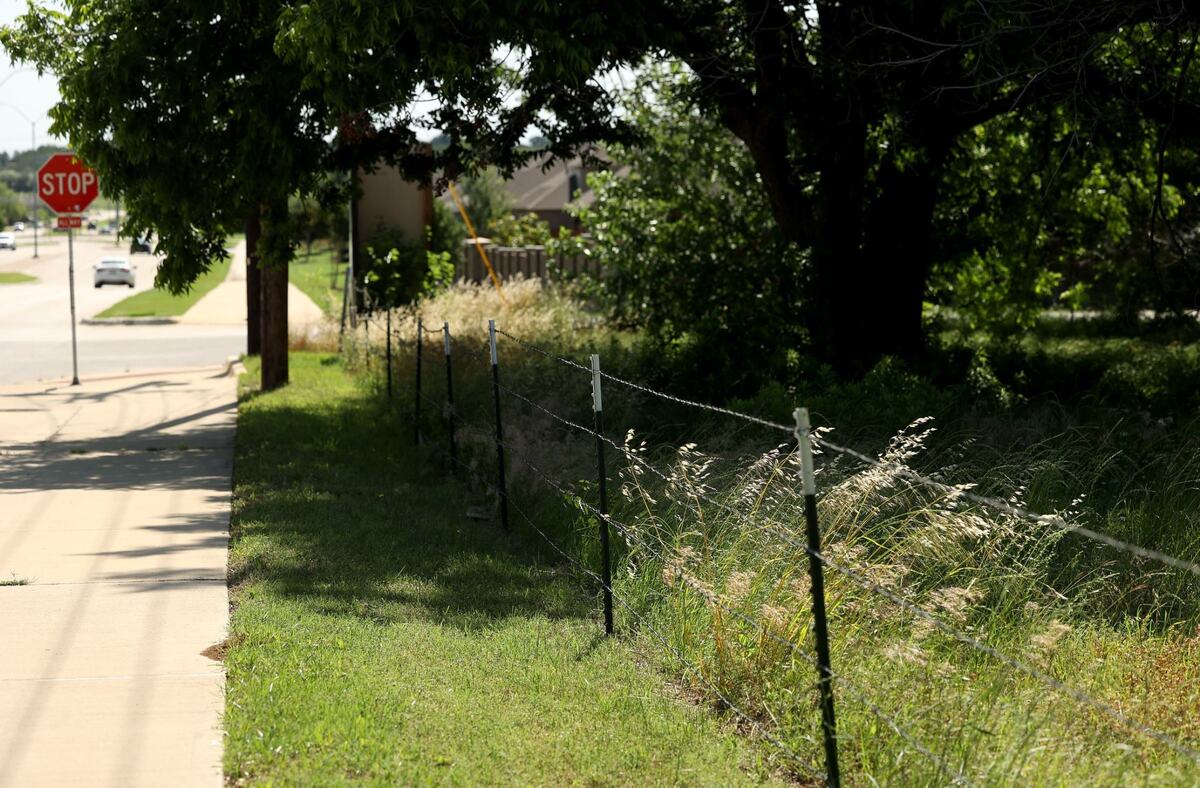 A patch of land on Timberland Boulevard in north Fort Worth that developers attempted to rezone for apartments. The resistance they faced from nearby homeowners epitomized wariness of multifamily housing across the city.