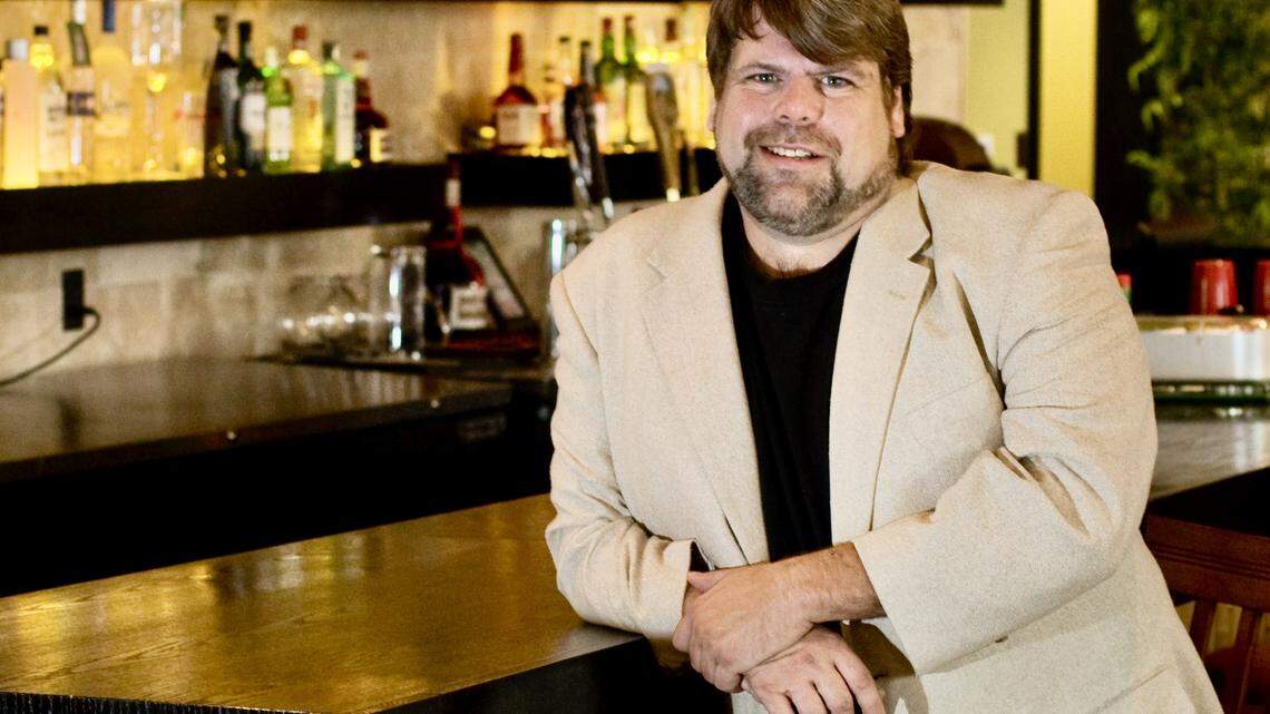 Chef Paul Willis in the original Yucatan Taco Stand August 19, 2008. The restaurant will reopen as Tres Amigos with some Willis recipes.