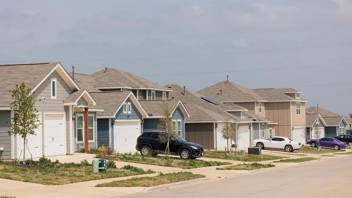 Homes along Niagara Drive in Fort Worth. Companies connected to rental home provider Progress Residential, owned by New York investment firm Pretium, own several homes on the street, a small part of their massive Tarrant County property portfolio.