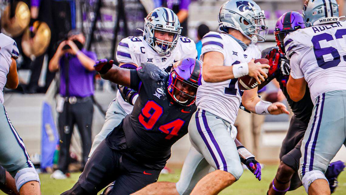 TCU DT Corey Bethley (94) will not play vs. Baylor today. He started 29 straight games.