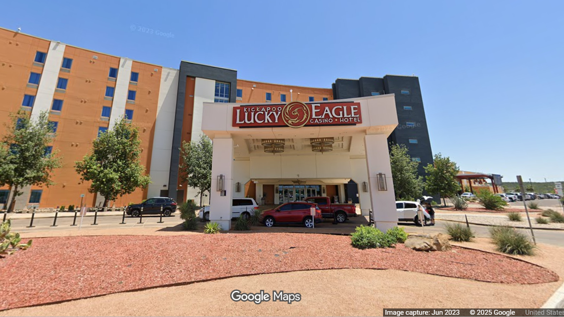 Two were killed and seven injured in a shooting at the Lucky Eagle Casino in Eagle Pass, Texas. Two were killed and seven injured in a shooting at the Lucky Eagle Casino in Eagle Pass, Texas.