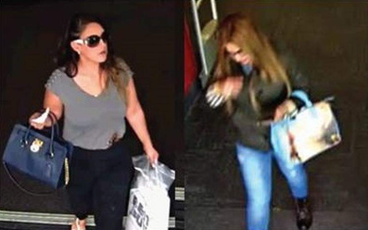 Authorities in Grapevine believe a woman suspected in a string of wallet thefts at La Madeleine restaurants in Dallas-Fort Worth struck again on Feb. 9. Police released a side-by-side photo of the woman from one of the thefts in August 2017 and a new photo from the Feb. 9 incident.