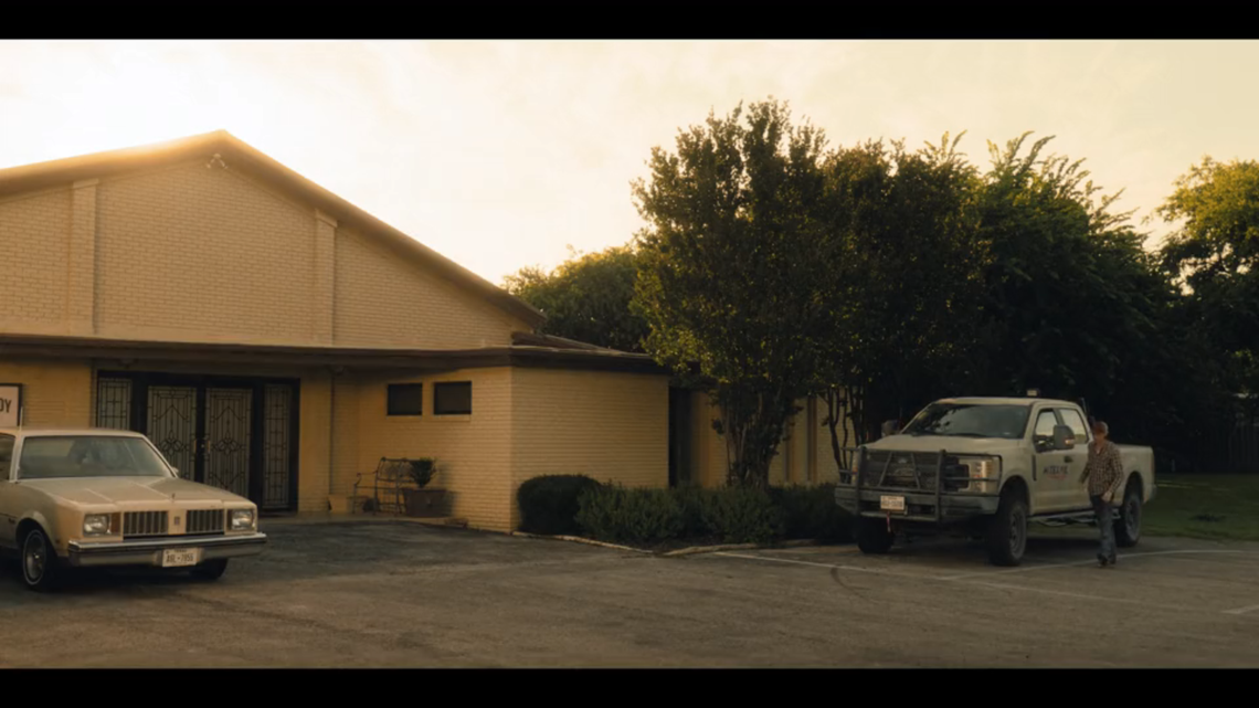 White’s Funeral Home appears in “Landman” season 2 episode 2.