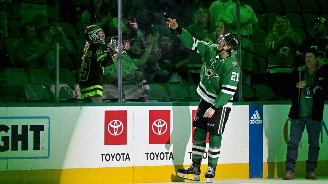 Dallas Stars left wing Jason Robertson makes history in playoff-clinching victory