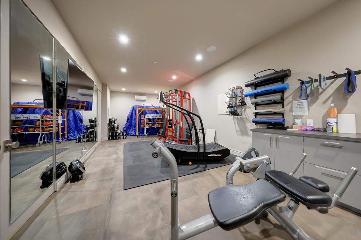 Workout area