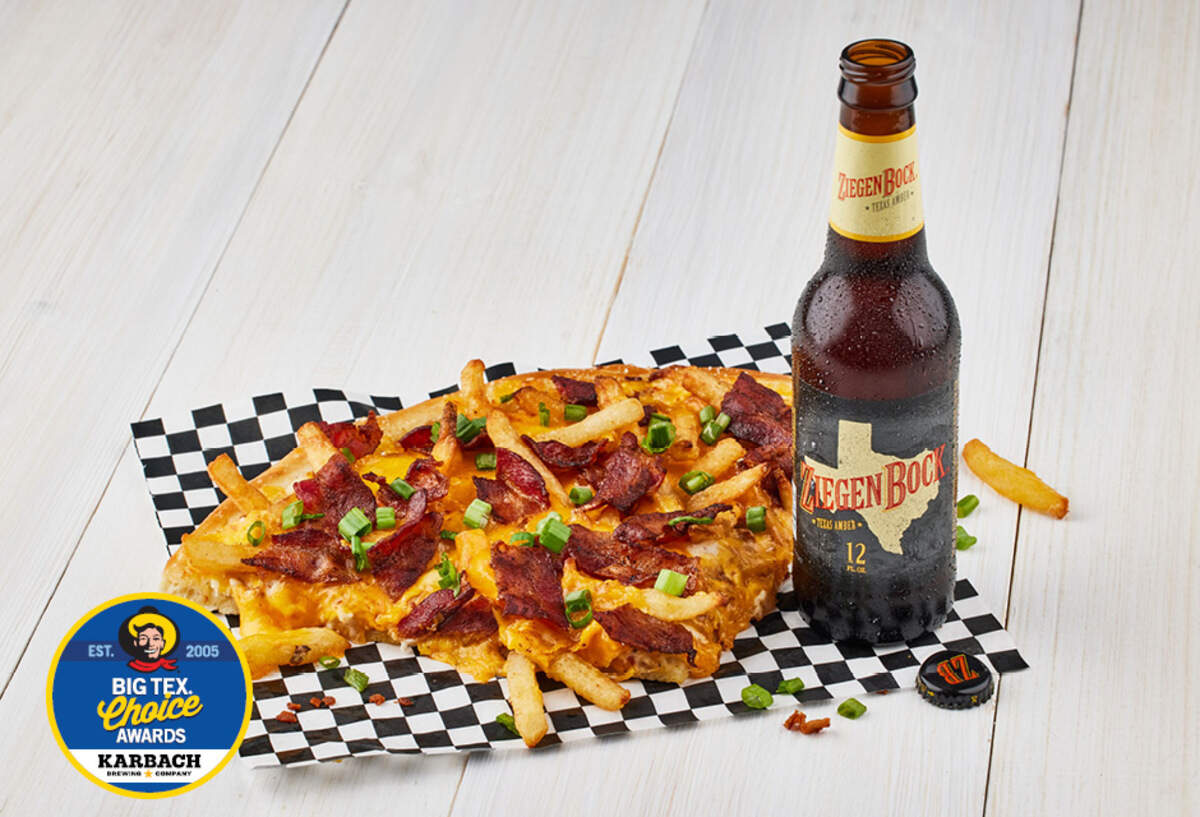 Loaded Fries Pizza.