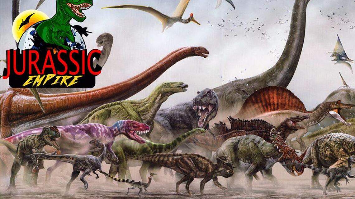 Jurassic Empire is bringing large realistic looking dinosaurs to Will Rogers Memorial Center this weekend.