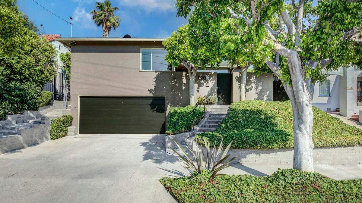 Exterior of the charming home