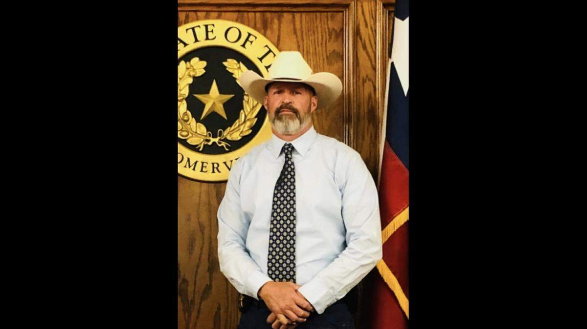 Stephen Gibson, an investigator with the Somervell County Sheriff’s Office in North Texas, was killed in a traffic crash Wednesday, Dec. 13, 2023.