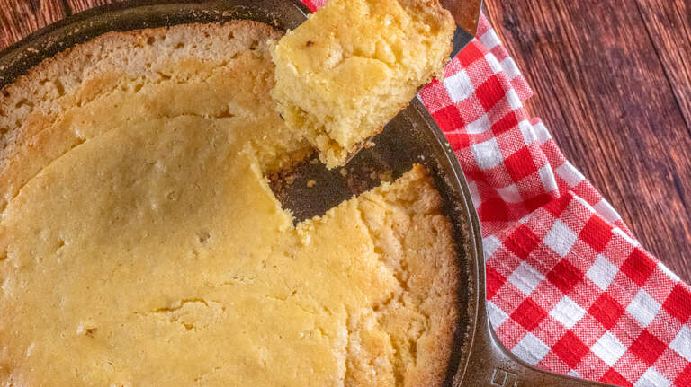 You can make this Legendary Cornbread with only 4 ingredients