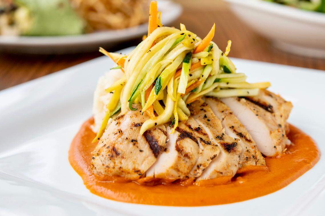 Chicken adobo at Fixture Kitchen.