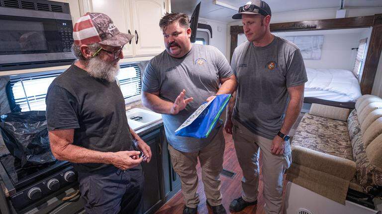 Homeless Fort Worth veteran who surrendered pet dog gifted title to RV