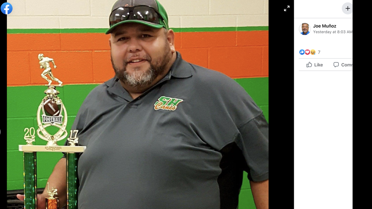 Phillip Jimenez, a teacher and coach at Sam Houston High School, died of COVID-19 this week.