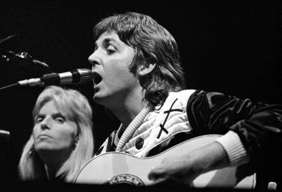 Paul McCartney and Wings, including then wife Linda, opened their first United States tour, “Wings Over America,” at the Tarrant County Convention Center on May 3, 1976.