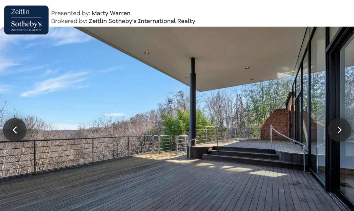 Deck area